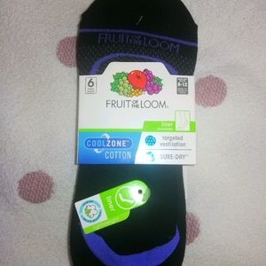 Fruit of the loom invisible liner soccks